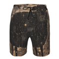 thumbnail image 3 of Fotbe Starry Night Black Sheep Trajes de Baño Estampados para Hombre, Shorts de Verano de Secado Rápido, Ropa de Playa, Bañadores-Small, 3 of 6