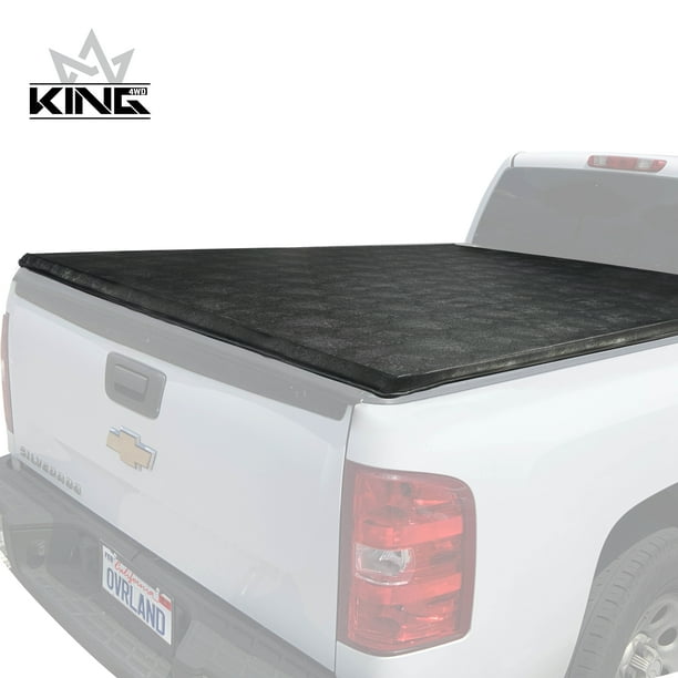 King 4WD Velcro Soft Roll up Truck Bed Tonneau Cover for Chevrolet/GMC