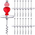 thumbnail image 1 of 15 Pcs Travel Corkscrew Wine Bottle Opener Beadable Wine Cork Remover for Bar Restaurant Kitchen Beverage Gifts, 1 of 5