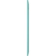 thumbnail image 4 of Ekena Millwork 18"W x 42"H Americraft Two Equal Flat Panel Exterior Real Wood Shutters (Per Pair), Pure Turquoise, 4 of 10