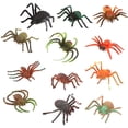thumbnail image 1 of Jouet Araignée 12 Pcs Modèle en Plastique Jouet pour Enfants Araignée Multicolore, 1 of 8