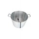 thumbnail image 2 of Vaporera / olla de 06 Litros PRODOM de Aluminio Triple Fuerte Ideal para cocinar, 2 of 4