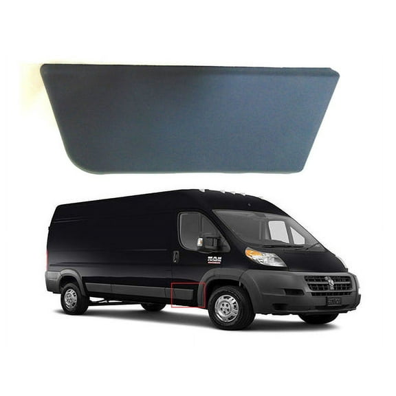 2014 2015 2016 2017 2018 Compatible with Ram Promaster Front Door Side Molding Trim Right Passenger 1500 2500 3500
