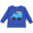 thumbnail image 3 of Inktastic Easter Egg Truck Boys Boys Long Sleeve Toddler T-Shirt, 3 of 5