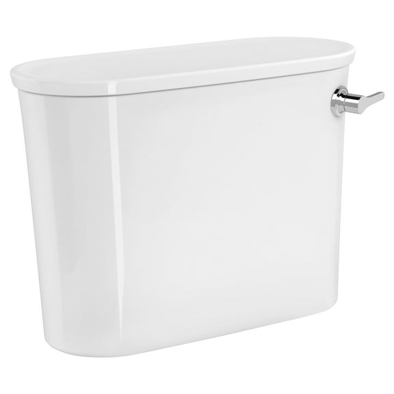 American Standard Studio S 1.28 GPF Single Flush Toilet Tank Only with Right-Hand Trip Lever in White