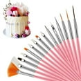 thumbnail image 2 of 15pcs/lot Fondant Cake Painting Brush Icing Pastry Brushes Cake Decorating Tools Baking Accessories Fondant Cake Carving Pen, 2 of 9