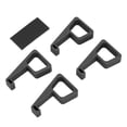 thumbnail image 4 of Soporte horizontal para consola de juegos, 4 piezas para consola de juegos PS4 Slim Soporte de soporte elevado P Soporte de soporte elevado delgado Rendimiento confiable, 4 of 9