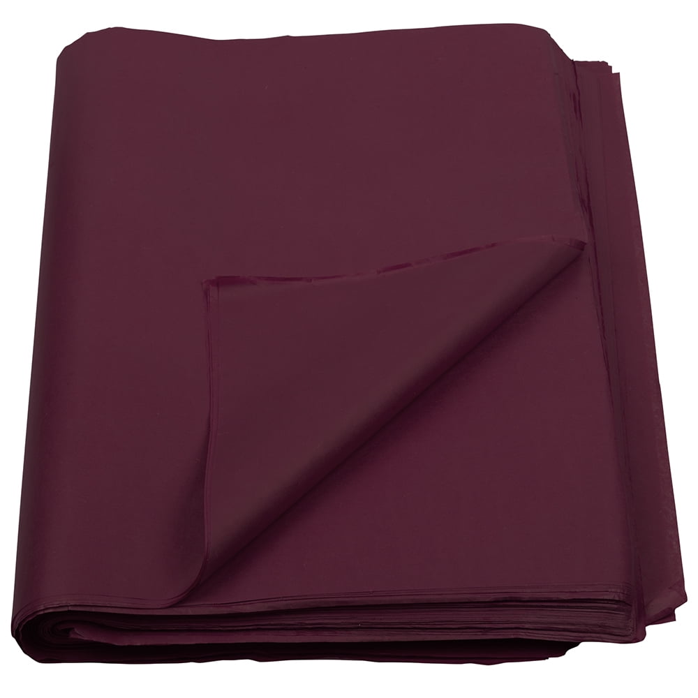 JAM Gift Tissue Paper, Burgundy, 480 Sheets/Ream