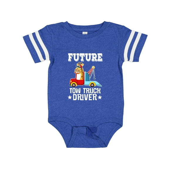 Inktastic Tow Truck Driver Future Boys Baby Bodysuit