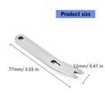 thumbnail image 3 of Multipurpose Stainless Steel Pry Crowbars Tool Pocket Size For Outdoor Survival Camping Gear Essential, 3 of 8