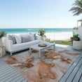 thumbnail image 6 of Addison Rugs Chantille Indoor/Outdoor Transitional Watercolors Paprika Washable Rectangle Rug, 10' x 14', 6 of 6