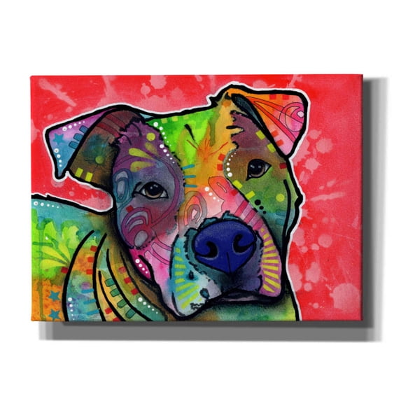 Epic Graffiti 'Julius' by Dean Russo, Giclee Canvas Wall Art, 54"x40"