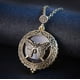 thumbnail image 5 of Xihbxyly Collar con Colgante de Lupa, Collar Decorativo con Lupa, 5 of 6