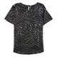 thumbnail image 2 of Alfani Womens Animal Print Pullover Blouse silver XL, 2 of 2