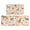 Pitbull Dog And, variant on White Boston Terrier and Flower Kitchen Rugs Sets Of 2,Anti Fatigue Kitchen Mat Rugs Non Slip Washable,Decorative Kitchen Floor Mats for Kitchen,Sink,Laundry,17"x30" 17"x47"