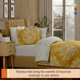 thumbnail image 4 of Color Sense 100% Cotton Printed Duvet Percale Set, Soft Feel, Lightweight & Breathable, 3-Piece Percale Set King Landour, 4 of 9