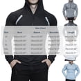 thumbnail image 3 of Men's Half Zip Slim Hooded Top, Contrast Decorative Strips, Raglan Sleeve Cutting, Fit Long Sleeve Sports Shirt for Fitness and Outdoor Activities White M, 3 of 5