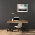 thumbnail image 3 of Bryant, Susan 14x12 White Modern Wood Framed Museum Art Print Titled - Bimini Shore, 3 of 4