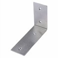 thumbnail image 1 of 4pcs L Bracket Corner Braces Joint Angle Brackets Wall-mounted Bench Shelf Support Heavy Duty Furniture Hardware Rack 125*85*45*3mm, 1 of 1