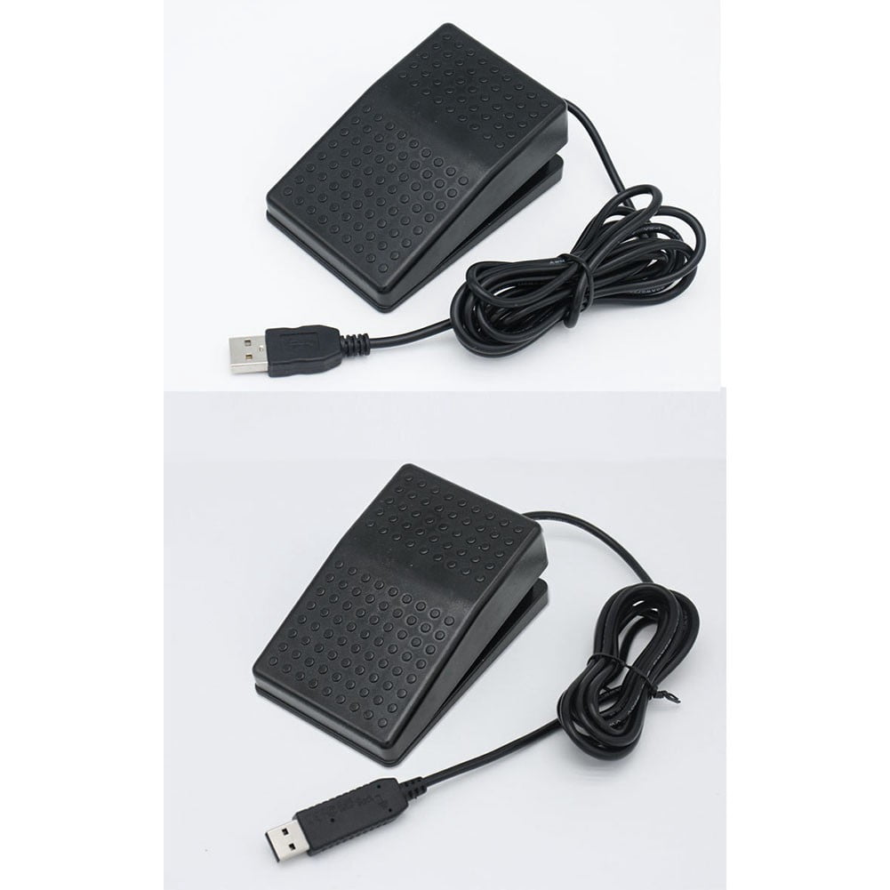 Usb Single Foot Switch Pedal Programmable Computer Keyboard For Videogame Office