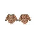 thumbnail image 3 of Gupgi Sweat à Capuche Imprimé Canard pour Bébés Garçons une Pièce Barboteuse Manches Longues Col Rond Combinaisons Automne, 3 of 9
