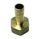 thumbnail image 2 of Adaptador de lengüeta de latón de 3/8 Rosca de tubería Baoblaze Dorado 12 mm 8mm adaptador de manguera de conexión rápida, 2 of 8