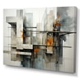 thumbnail image 2 of Designart "Urban Geometry Hardedge Art wall art II" Modern Wall Art Living Room, 2 of 5