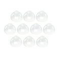 thumbnail image 3 of tooloflife 10Pcs Silicone Open Domes Sound for Earphone In-Ear Rubber Head Transparent Size S, 3 of 3