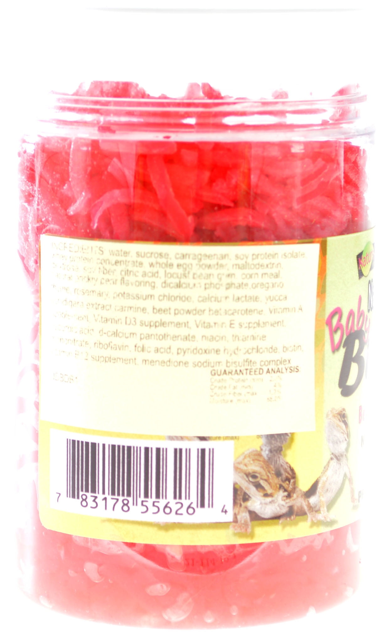 Nature Zone Natural Baby Bites for Bearded Dragons [Reptile Bearded Dragon Food, Nature Zone, Reptile Supplies] 6 oz