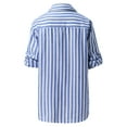 thumbnail image 4 of POETANCE Super Soft Wrinkle Free Button Down Shirts for Women Formal Work Dress Blouses Tops Womens Button Down Shirts Young Manfriend Long Sleeve Oversized Blouses Tops Clearance sale XXL, 4 of 9