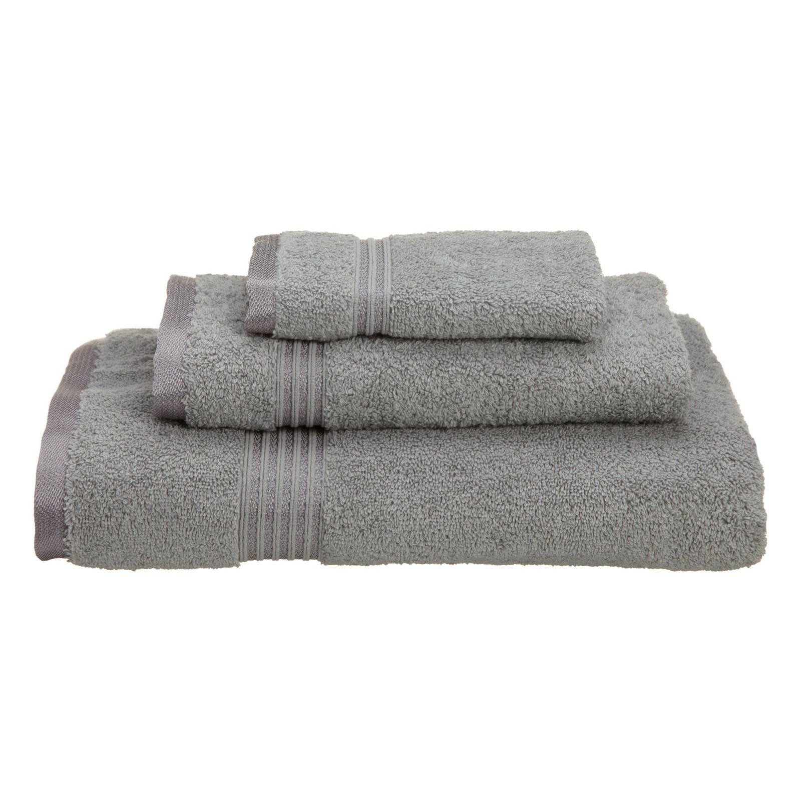 Impressions Derry Solid Egyptian Cotton 3piece Towel Set