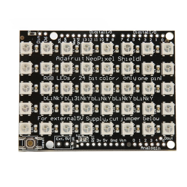 Controlador LED RGB WS2812B 5050 Bling Bling placa de desarrollo de iluminación a todo color
