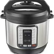 12-in-1 Electric Pressure Cooker with True Slow Cook Technology, Sautés, Browns, Steams, Rice Function, Egg and More, 8 Quart Capacity, Stainless Steel