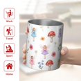 thumbnail image 5 of 12oz Coffee Tumblers Flower Fairy Princess Pattern Stainless Steel Vacuum Insulated Travel Tumbler Coffee Cups Mug with Lid and Straw with Cleaning Brush for Cold & Hot Drinks, 5 of 5