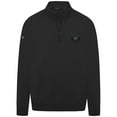 thumbnail image 2 of Men's Levelwear Black Houston Astros Murray Nightfall Quarter-Zip Top, 2 of 3
