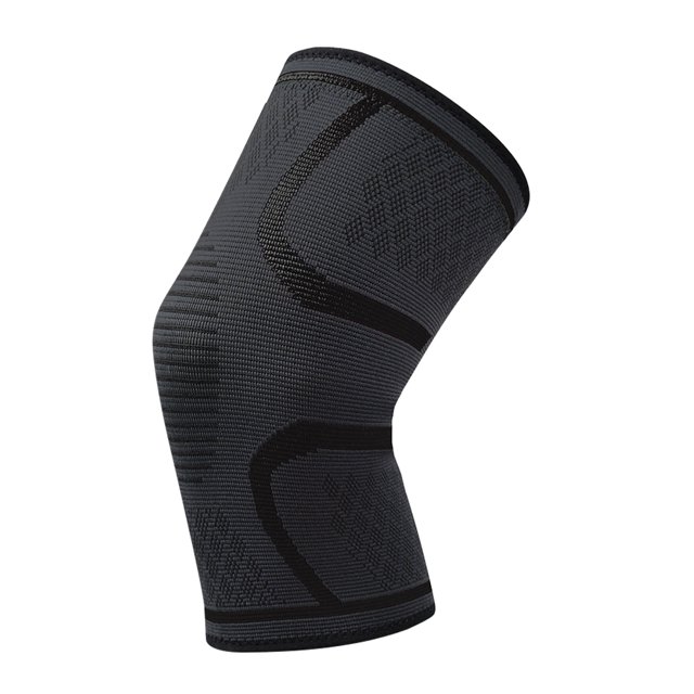 Sywqhk 1 rodillera de compresión deportiva tejida con correa protectora para rodilla (negro 2XL) Sywqhk Alta Calidad