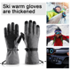 thumbnail image 5 of Guantes de esquí deportes al aire libre impermeables antideslizantes a prueba de viento y cálidos, 5 of 5