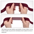 thumbnail image 3 of Uxcell Elastic Bands for Sewing 1" 20 Yard Wine Red Knit Elastic Spool High Elasticity for Wigs Waistband Pants, 3 of 5
