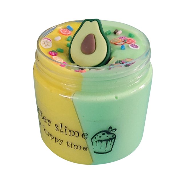 2 colores DIY Butter Slime juguete antiestrés para aliviar el estrés, los mejores regalos para niños y niñas