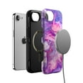 thumbnail image 4 of Casely iPhone 16e Case | Tie Dying Over You | Purple Marble | Compatible with MagSafe | Bold Protective Design, 4 of 9