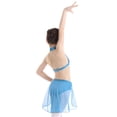 thumbnail image 3 of iEFiEL Girls Sleeveless Crop Top with Bottoms Set for Celebration of Spirit Praise Lyrical Dance, 3 of 7