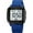 Blue White, variant on Squar Women's Men's Digital Watch Big Numbers Dial Multifunction Large Face Waterproof LED Watches