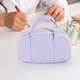 thumbnail image 4 of Weloille Solid Color Simple Multi-functional Velvet Small Pencil Case 1 Pc, Portable and Stationery Organizer, for Everyday Use, 4 of 6