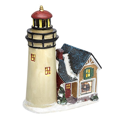 Nantucket Home Porcelain Christmas Holiday Village Lighted Toy Shoppe