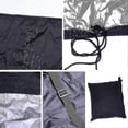 thumbnail image 5 of Table Tennis Table Cover Waterproof Cover For Ping Pong Table 165 X 70 X 185 Cm Black, 5 of 5