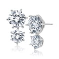 thumbnail image 1 of Double Brilliant Earrings in Platinum, 1 of 1