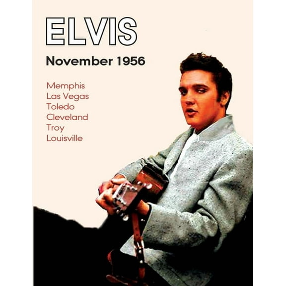 Elvis November 56  Paperback  1733922121 9781733922128 paul belard
