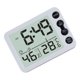 thumbnail image 2 of sweethay Alarma Digital de mesa, ángulo de plástico, función de memoria ajustable, proyector, Radio, reloj, hogar, dormitorio, termómetro, relojes Type6 NO6 sweethay HA063921-01B, 2 of 6
