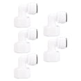 thumbnail image 1 of Ofertas Únicas Conector rápido de purificador de agua de 1/2 pulgada BSP hembra a 3/8 pulgada OD en ángulo para sistema de ósmosis inversa 5 Pcs, 1 of 7