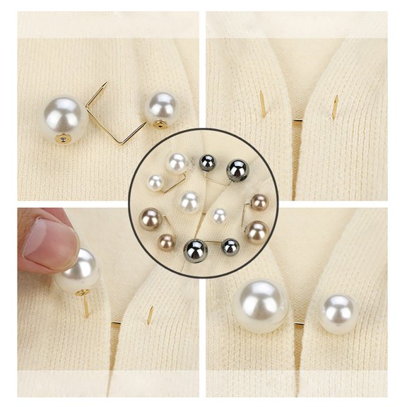 1X Anti-Exposure Buckle Pin Collar Artifact Anti-Failure Button Pin Clothes Skirt Pants Waist Diy Knitting Diy